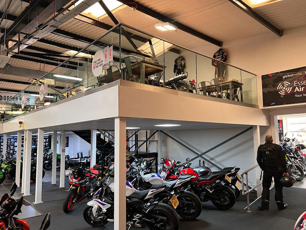 Retail mezzanine floor, Essex